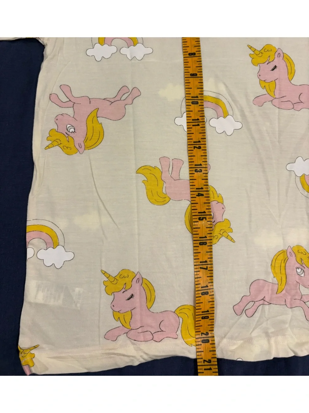 Kids Unicorn Lightweight Pajamas - Korean Style 2 piece pjs, size 9/10